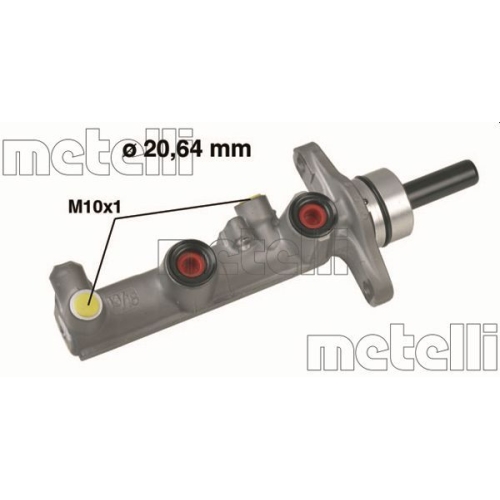 Hauptbremszylinder Metelli 05-0590 für Toyota