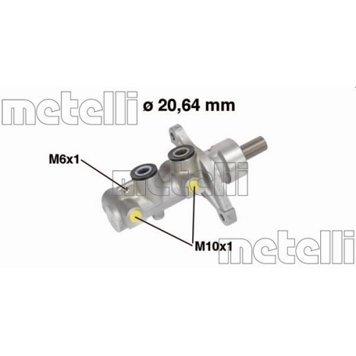 Hauptbremszylinder Metelli 05-0698 für Hyundai