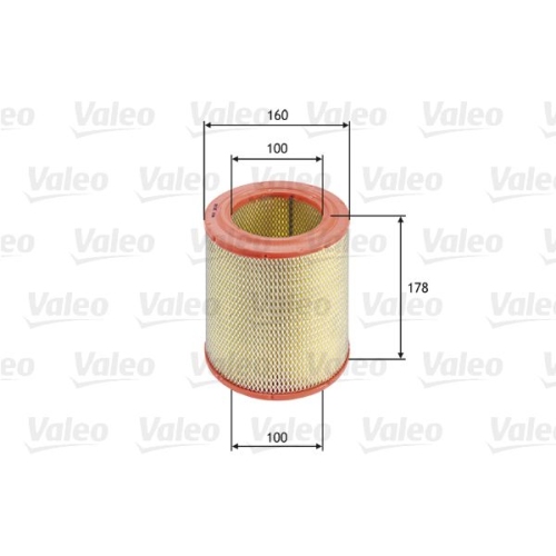 Luftfilter Valeo 585618 für Alfa Romeo Citroën Fiat Iveco Peugeot Cummins