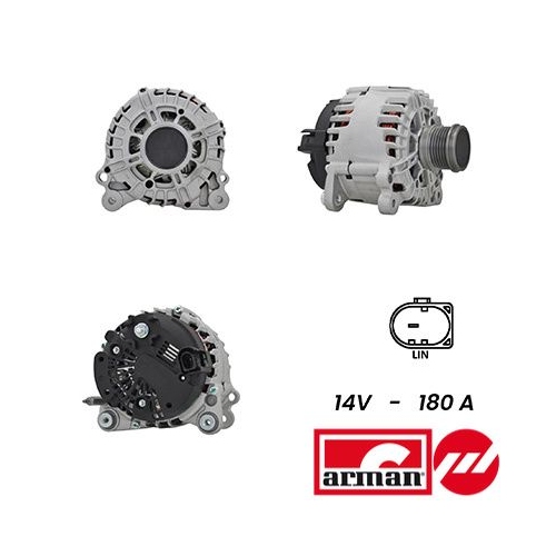 Generator Sidat A12VA0258AS Arman für Audi Seat Skoda VW Vag