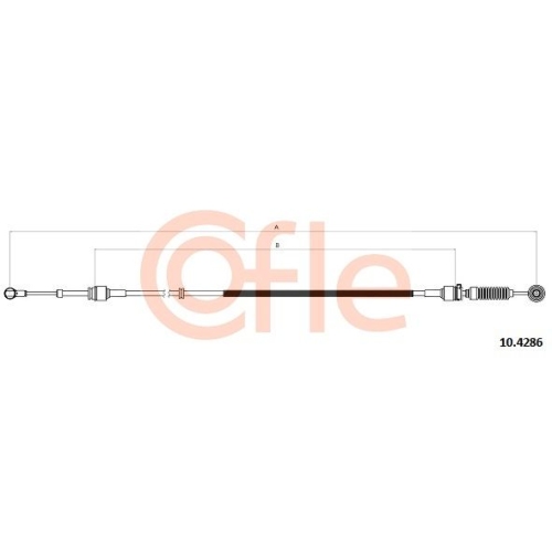 Seilzug Schaltgetriebe Cofle 10.4286 für Bmw Mini