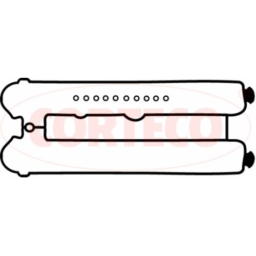 Dichtung Zylinderkopfhaube Corteco 026156P für Opel Daewoo