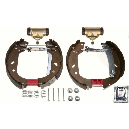 Bremsbackensatz Trw GSK1224 Superkit für Citroën Peugeot Hinterachse