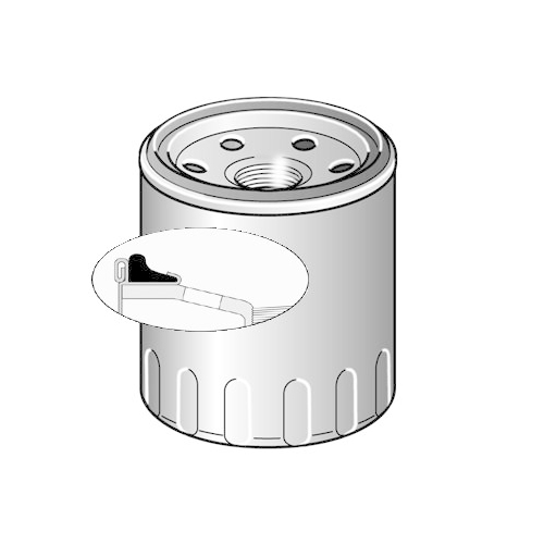 Kraftstofffilter Purflux CS957 für Ssangyong Hyundai