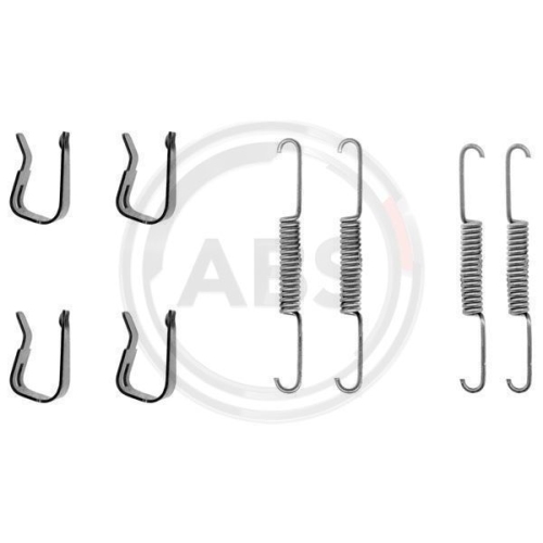 Zubehörsatz Bremsbacken A.b.s. 0595Q für Renault Hinterachse