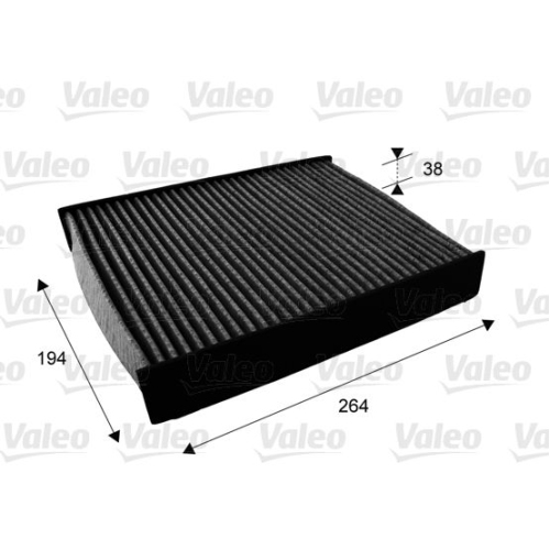 Filter Innenraumluft Valeo 715672 Valeo Protect für Opel Renault Vauxhall