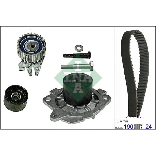 Wasserpumpe + Zahnriemensatz Ina 530 0622 30 für Alfa Romeo Fiat Lancia