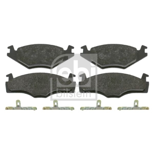 Bremsbelagsatz Scheibenbremse Febi Bilstein 16005 für Seat VW Vorderachse