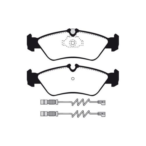 Bremsbelagsatz Scheibenbremse Raicam RA.0629.3 für Mercedes Benz Mercedes Benz