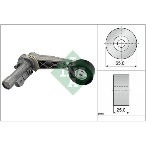 Riemenspanner Keilrippenriemen Ina 534 0318 10 für Bmw Citroën Opel Peugeot Mini