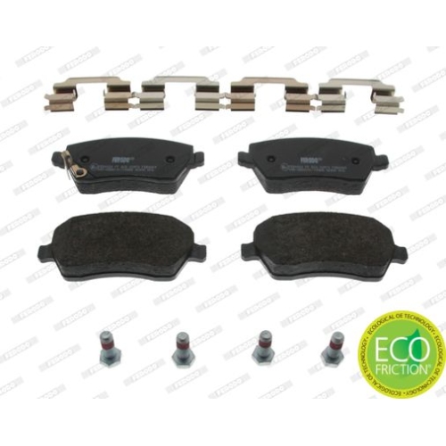 Bremsbelagsatz Scheibenbremse Ferodo FDB4069 Premier Eco Friction für Nissan