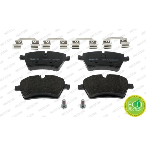 Brake Pad Set Disc Brake Ferodo FDB4080 Premier Eco Friction for Bmw Mini