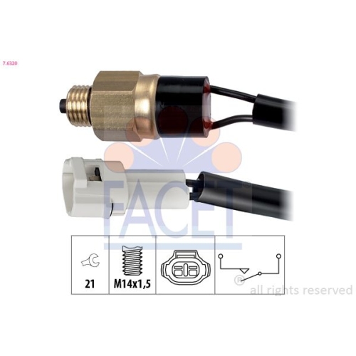 Schalter Rückfahrleuchte Facet 7.6320 Made In Italy - Oe Equivalent für Suzuki