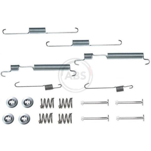 Zubehörsatz Bremsbacken A.b.s. 0822Q für Hyundai Hinterachse