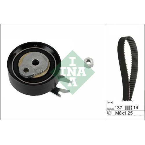 Timing Belt Kit Ina 530 0167 10 for Audi Seat Skoda VW