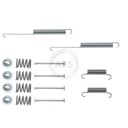 Zubehörsatz Bremsbacken A.b.s. 0026Q für Hinterachse