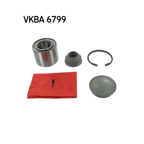 Radlagersatz Skf VKBA 6799 für Renault Dacia Hinterachse