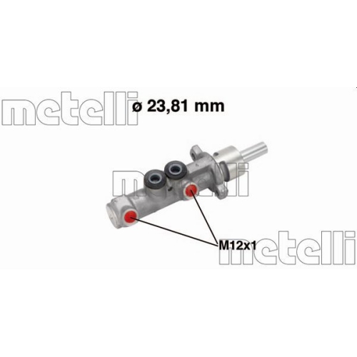 Hauptbremszylinder Metelli 05-0572 für Nissan Opel Renault Trucks