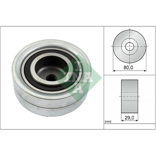 Umlenk /führungsrolle Zahnriemen Ina 532 0111 10 für Audi Seat Skoda VW