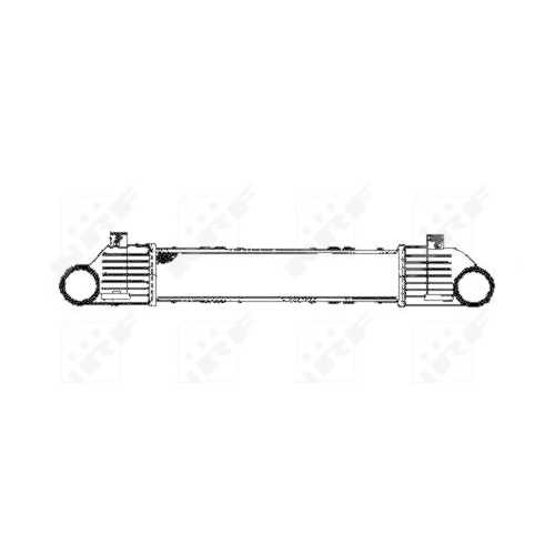 Ladeluftkühler Nrf 30422 für Mercedes Benz