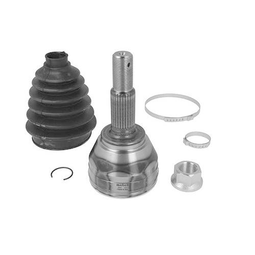 Kit Giunti Semiasse Metelli 15-1854 per Nissan Assale Anteriore Lato Ruota