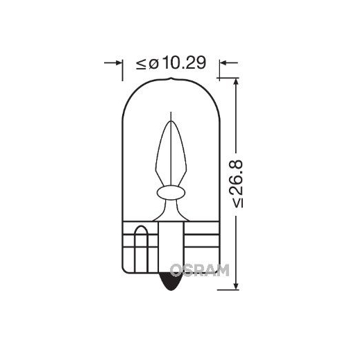 Glühlampe Innenraumleuchte Ams-osram 2841 Original für