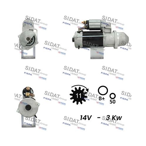 Starter Sidat S12BH0701A2 für Steyr Same