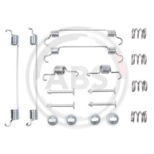 Zubehörsatz Bremsbacken A.b.s. 0820Q für Toyota Hinterachse