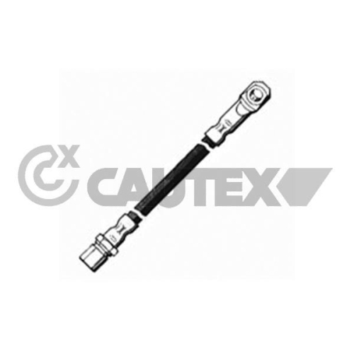 Bremsschlauch Cautex 220005 für Fiat Lancia Hinterachse Beidseitig