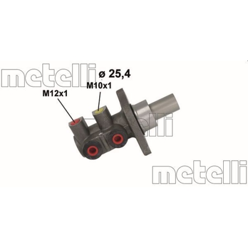 Hauptbremszylinder Metelli 05-1129 für Opel