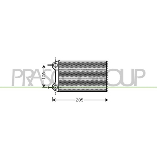 Wärmetauscher Innenraumheizung Prasco AD020H001 Prascoselection für Audi Seat