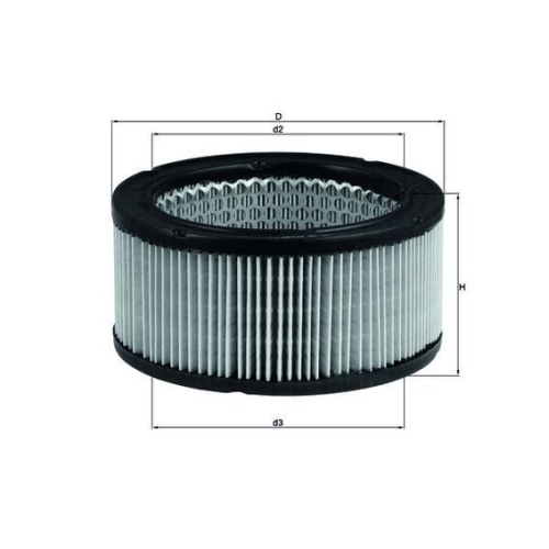 Luftfilter Mahle LX 213 für Ford Gmc Porsche Saab