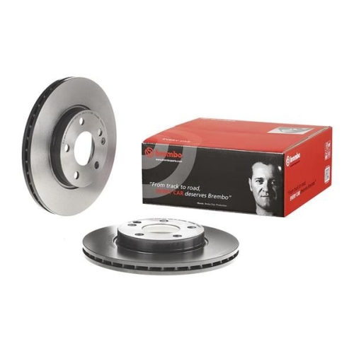 2X Brembo Bremsscheibe Prime Line - Uv Coated für Mercedes Benz