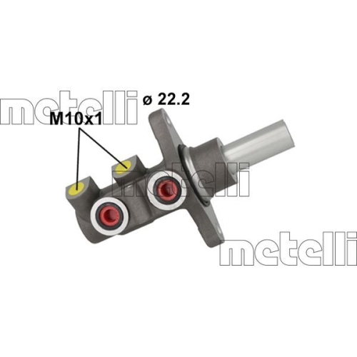 Hauptbremszylinder Metelli 05-1157 für Toyota