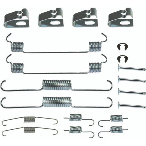 Zubehörsatz Bremsbacken Trw SFK452 für Hinterachse
