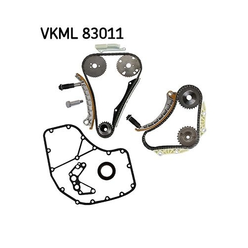 Steuerkettensatz Skf VKML 83011 für Citroën Fiat Iveco Peugeot