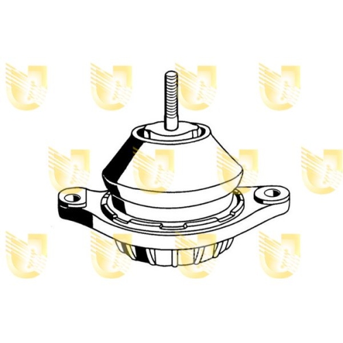 Lagerung Motor Unigom 396174 für Audi Vorne Rechts