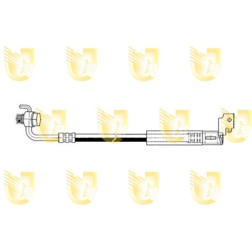 Bremsschlauch Unigom 377610 für Ford Vorderachse Rechts