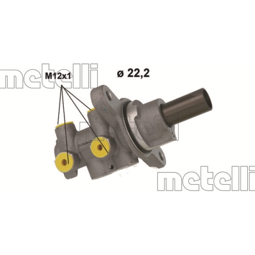 Hauptbremszylinder Metelli 05-1214 für Renault Renault Trucks