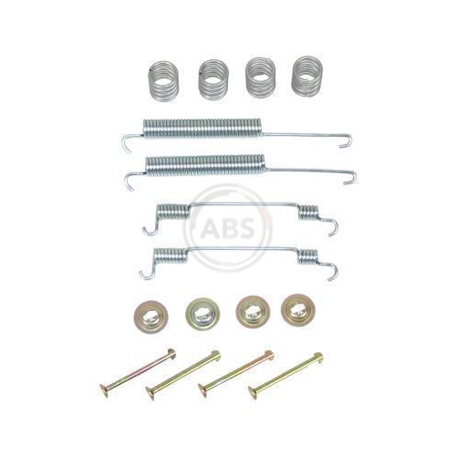 Zubehörsatz Bremsbacken A.b.s. 0806Q für Ford Hinterachse