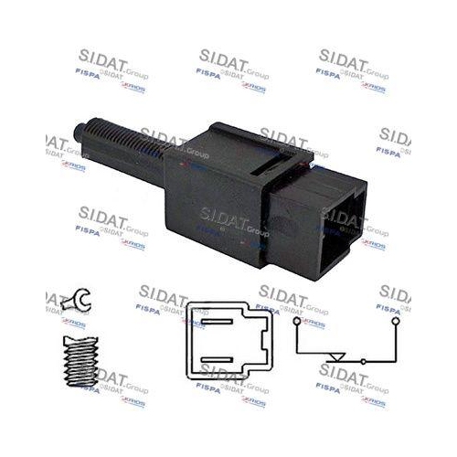 Bremslichtschalter Sidat 5.140058 für Nissan Renault