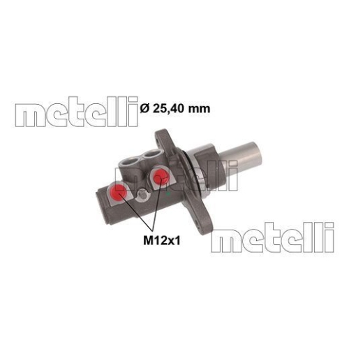 Hauptbremszylinder Metelli 05-0878 für Citroën Peugeot