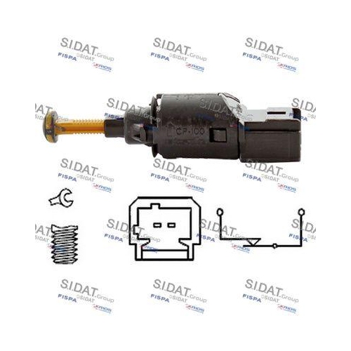 Bremslichtschalter Sidat 5.140071 für Citroën Peugeot Citroën/peugeot