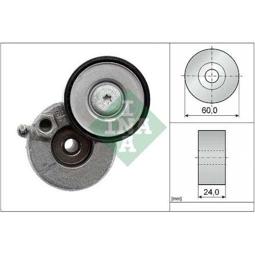 Riemenspanner Keilrippenriemen Ina 534 0728 10 für Audi Seat Skoda VW