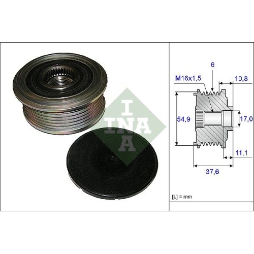 Generatorfreilauf Ina 535 0123 10 für Mercedes Benz Mercedes Benz Mercedes Benz