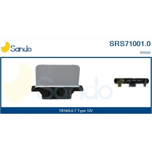 Widerstand Innenraumgebläse Sando SRS71001.0 für Nissan