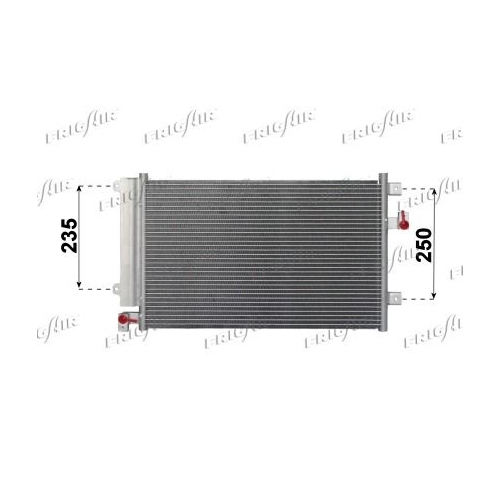 Kondensator Klimaanlage Frigair 0804.2074 für Alfarome/fiat/lanci