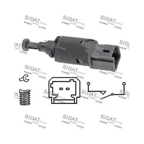 Bremslichtschalter Sidat 5.140094 für Nissan Opel Renault Chevrolet