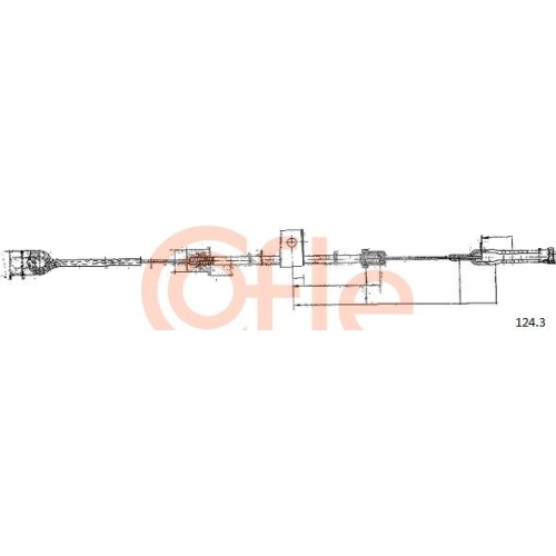 Starterzug Cofle 124.3 für Fiat