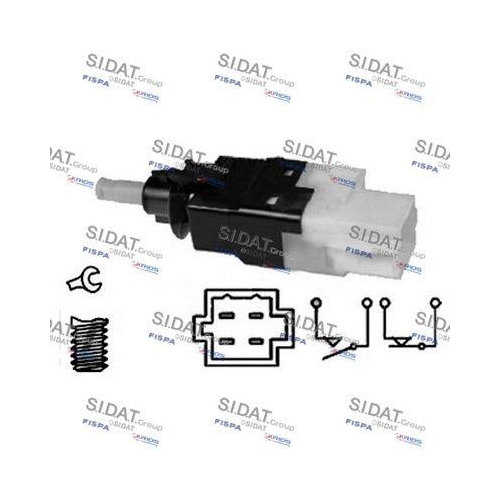 Bremslichtschalter Sidat 5.140114 für Audi Mercedes Benz Mercedes Benz Seat VW